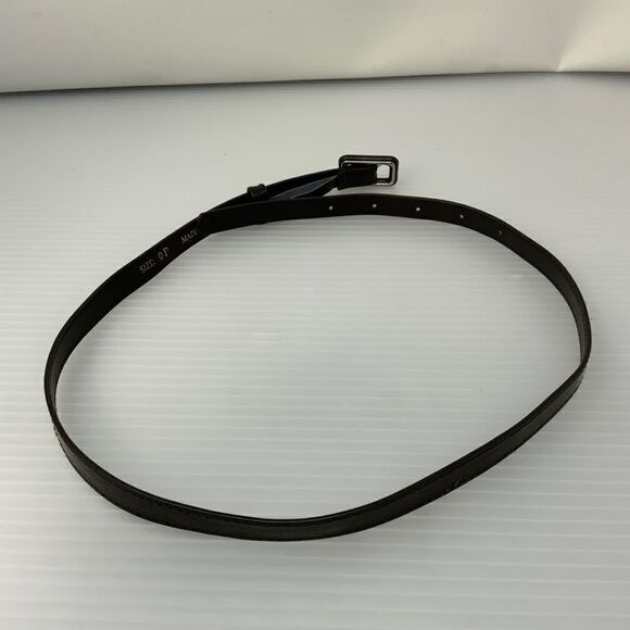 Girls Small Belt Size 0P Dark Gray (H12) - Picture 2 of 3